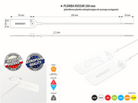 Plomba HUSSAR Pro 200 mm (100 szt.)