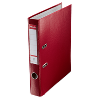 Segregator biurowy -  Esselte Ekonomiczny A4 / 50 mm BORDOWY(ET1512)