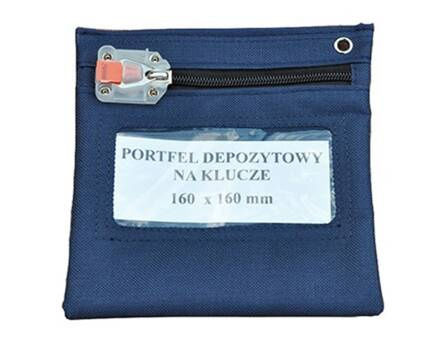 PORTFEL PLOMBOWANY DEPOZYTOWY - 160 mm x160 mm