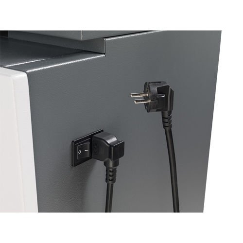 Nacinarka do kartonów HSM ProfiPack P425 adapterem do systemu odpylającego