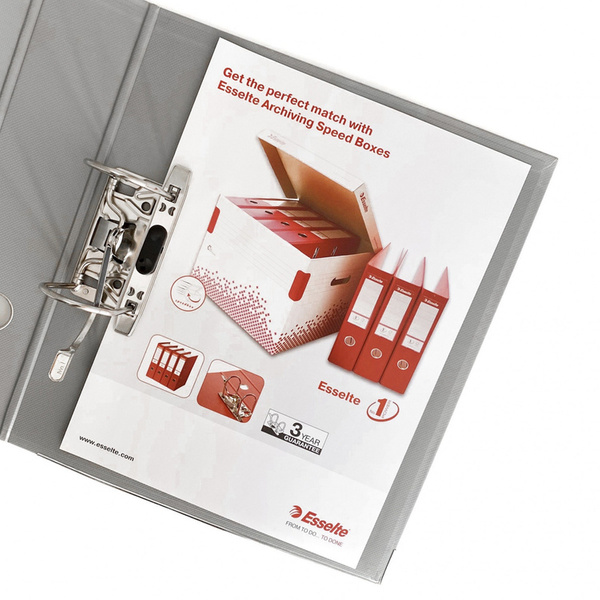 Segregator biurowy - Esselte No.1 A4 / 50 mm CZERWONY(ET1102)