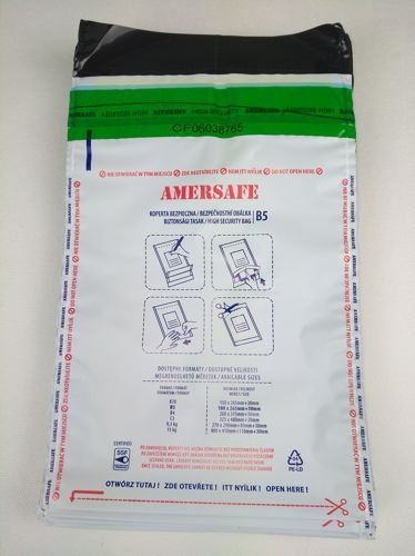 Koperty bezpieczne B5 nieprzezroczyste (50 szt.)