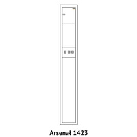 Sejf na broń długą Arsenał 1423 Klasa S1 