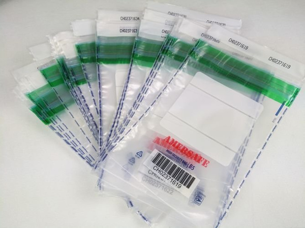 Koperty bezpieczne B5 przezroczyste (50 szt.)