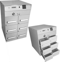 Multisejf dwustanowiskowy 6-szuflad