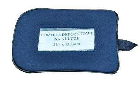 PORTFEL PLOMBOWANY DEPOZYTOWY - 210mm x130mm