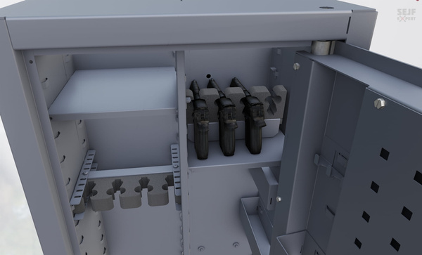 Sejf na broń długą Arsenał 1243 Combi Flex Klasa S1