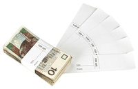 Banderole na banknoty z klejem uniwersalne ( 1000 szt. )