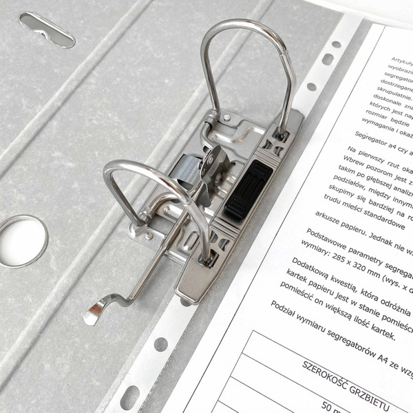 Segregator biurowy - Esselte Ekonomiczny A4 / 50 mm POMARAŃCZOWY(ET1510)