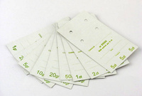 Przywieszki do worka jednostkowego na monety obiegowe 5 zł (100 szt.)