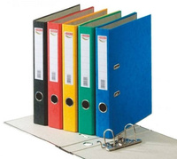 Segregator biurowy -  Esselte Ekonomiczny A4 / 50 mm CZARNY(ET1119)