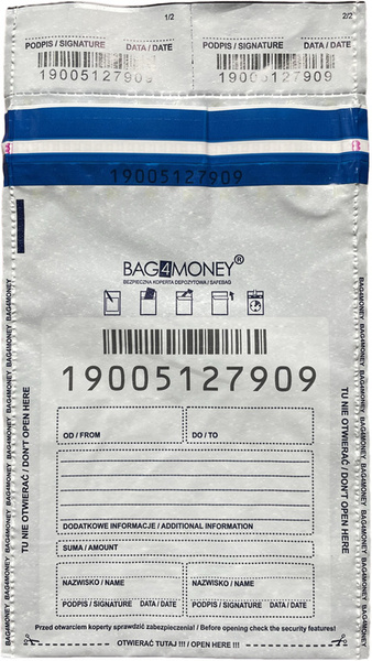 Koperty bezpieczne A5 (K70) nieprzezroczyste (500 szt.)