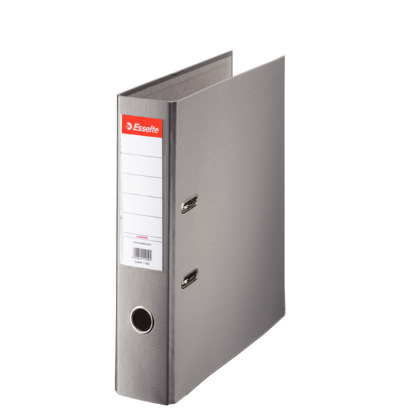 Segregator biurowy - Esselte Ekonomiczny A4 / 75 mm SZARY(ET6059)