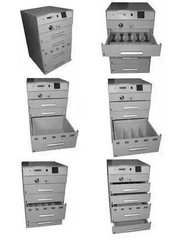 Multisejf jednostanowiskowy 4-szuflady