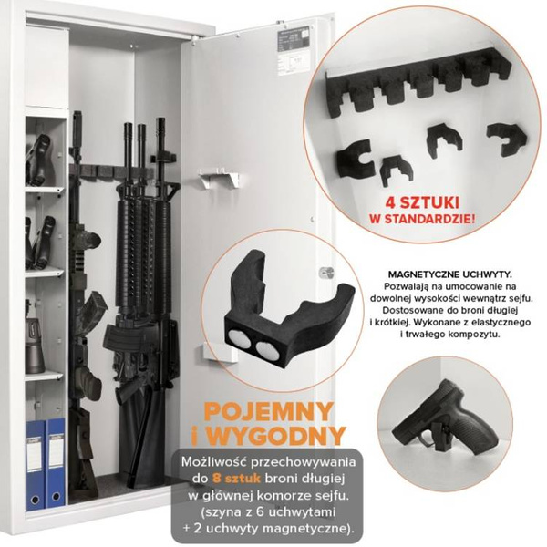 Sejf na broń długą Arsenał 1253 Klasa S1