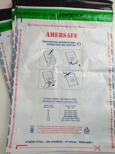 Koperty bezpieczne C3 nieprzezroczyste (50 szt.)