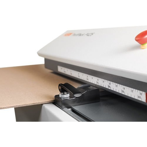 Nacinarka do kartonów HSM ProfiPack P425 adapterem do systemu odpylającego