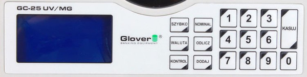 Liczarka do banknotów Glover GC-25 UV/MG