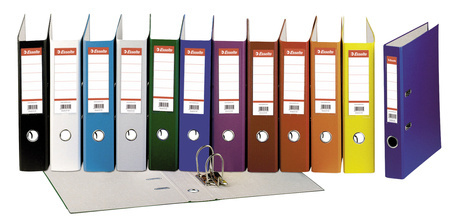 Segregator biurowy -  Esselte Ekonomiczny A4 / 75 mm  ZIELONY(ET1113)