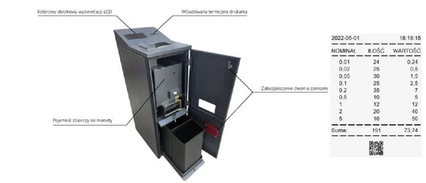 Automat Depozytowy Glover CD-1000