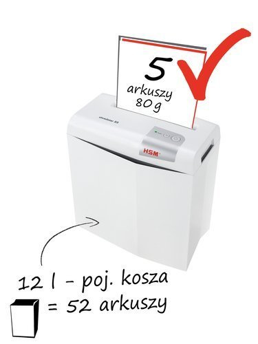 Niszczarka HSM ShredStar S5 - 6 mm