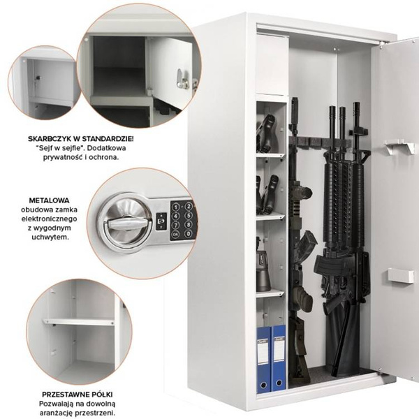 Sejf na broń długą Arsenał 1253 Klasa S1