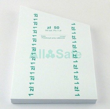 Formatki do bilonu - 1 zł (1 bloczek)